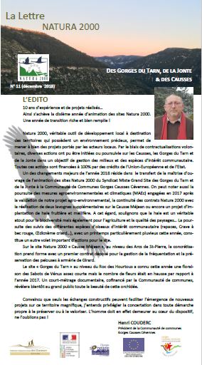 Lettre Info n°11 - 2018